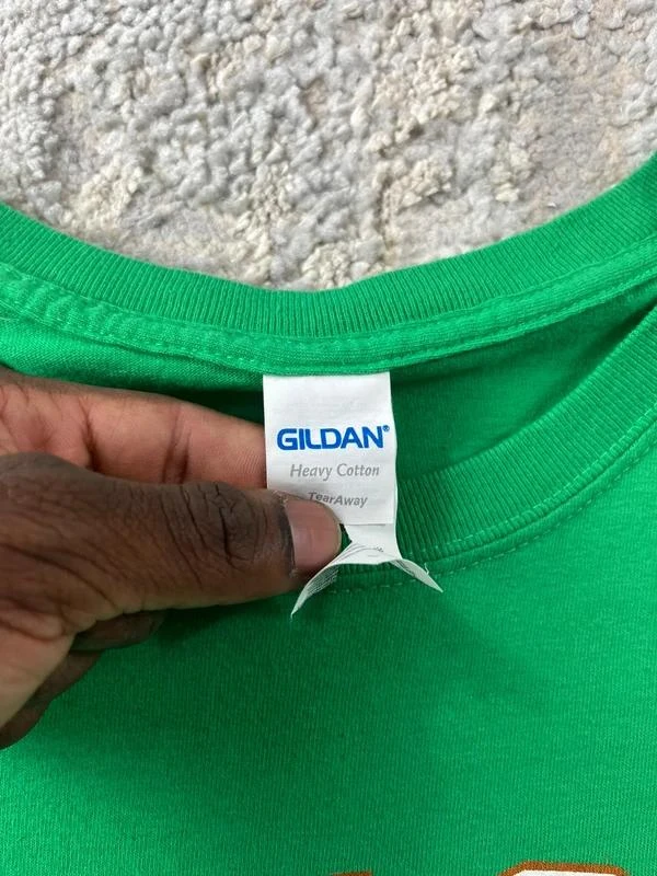 Vintage Gildan Irish Pride Green Graphic Tshirt Size L – photo 3